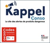 Codes Conso "Lancement du site Rappel Conso"