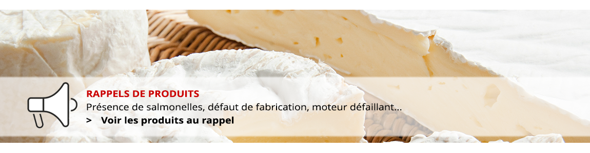 Rappels de produits