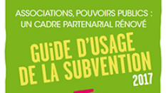 Guide d'usage de la subvention 2017-2018