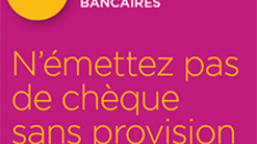 N'émettez pas de chèque sans provision