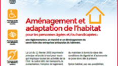 Aménagement et adaptation de l’habitat pour les personnes âgées et/ou handicapées