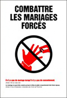 Combattre les mariages forcés