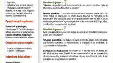 Le cycle de vie des objets