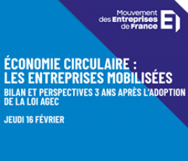 Conférence-débat sur l'économie circulaire