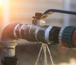 Fuites d'eau après compteur et consommation anormale