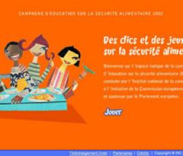 Sécurité alimentaire : site + jeu