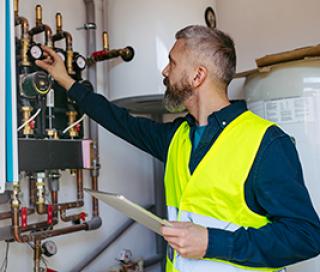 De grosses réparations sont nécessaires. Ecrivez à votre propriétaire