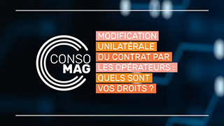 Modification unilatérale du contrat par les opérateurs ? Quels sont vos droits ? avec l'AFOC