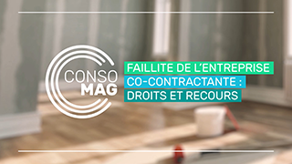 Quels sont les droits et les recours du consommateur en cas de faillite de l'entreprise co-contractaire ? avec l'ALLDC