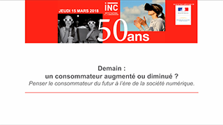 Demain : un consommateur augmenté ou diminué ? Conférence 15 mars 2018