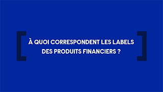 A quoi correspondent les labels  des produits financiers ? avec l'AMF