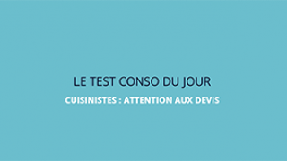 Cuisinistes : attention aux devis