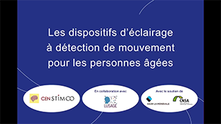 Les dispositifs d’éclairage à détection de mouvement pour les personnes âgées