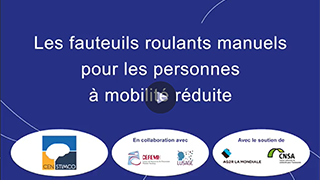 Les fauteuils roulants manuels pour les personnes à mobilité réduite