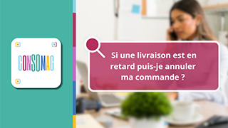 Si une livraison est en retard puis-je annuler ma commande ?