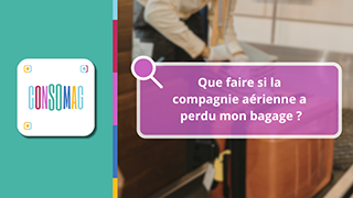 Que faire si la compagnie aérienne a perdu mon bagage ? avec l'ADEIC